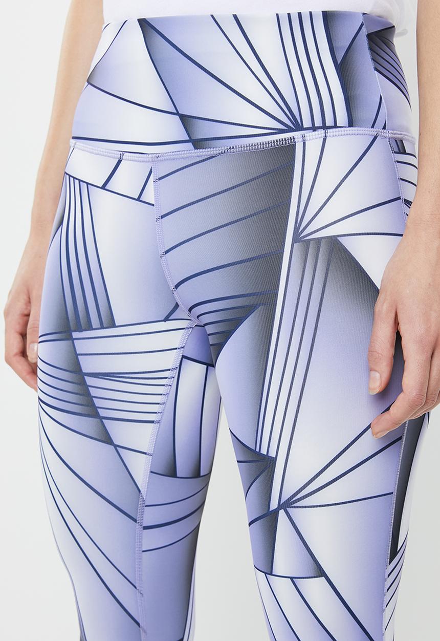 New Balance  - Core high rise tight print - purple