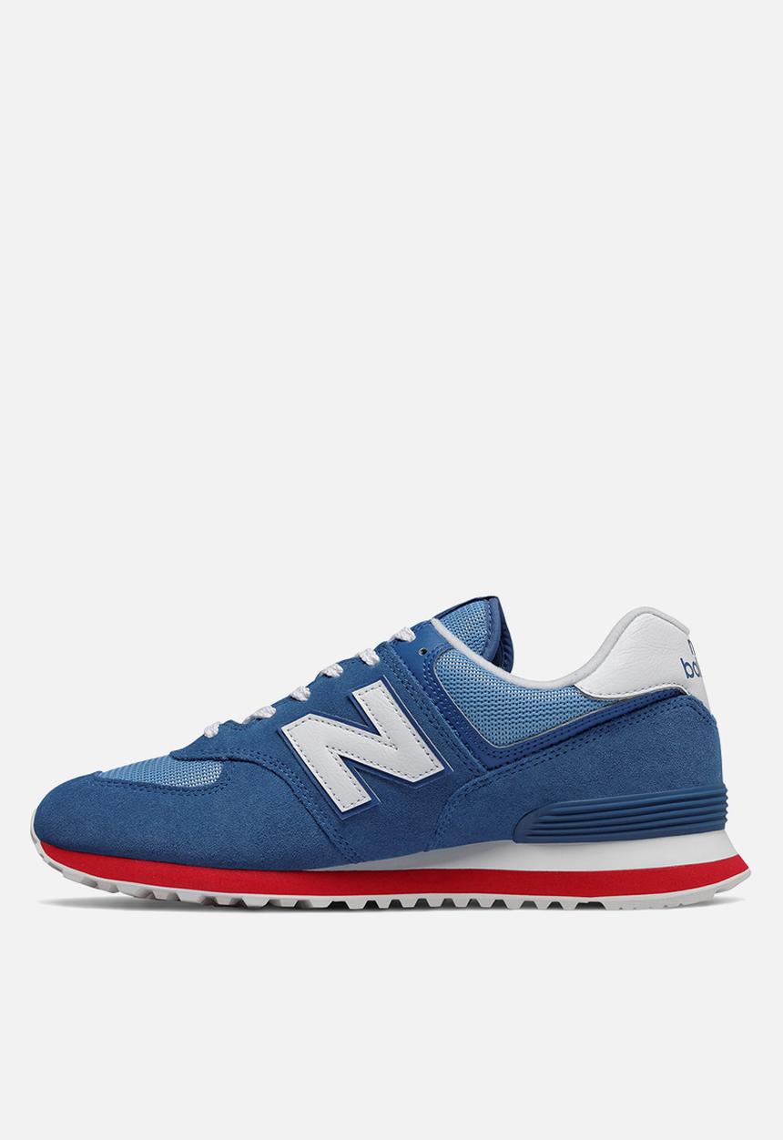 New Balance  - 574 - blue & red 