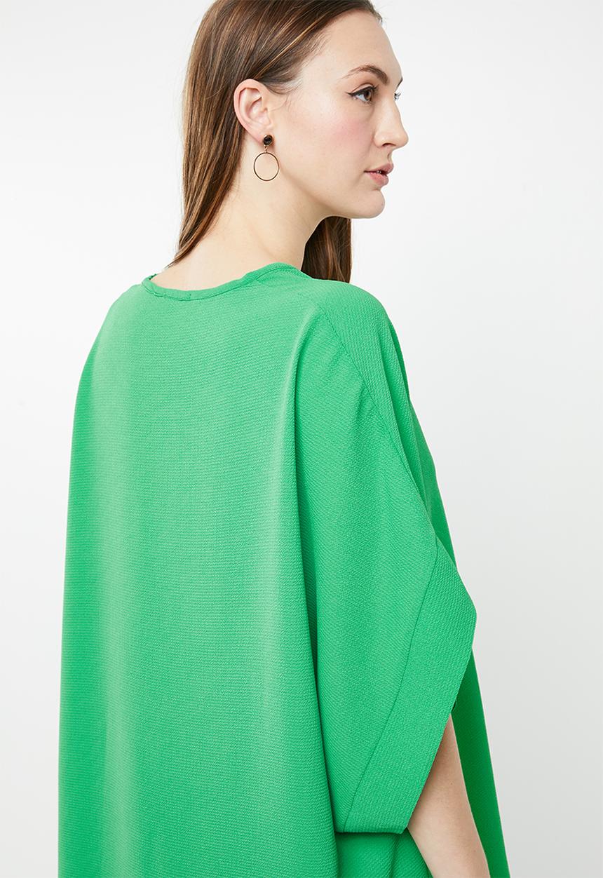 edit - Kimono sleeve blouse - green