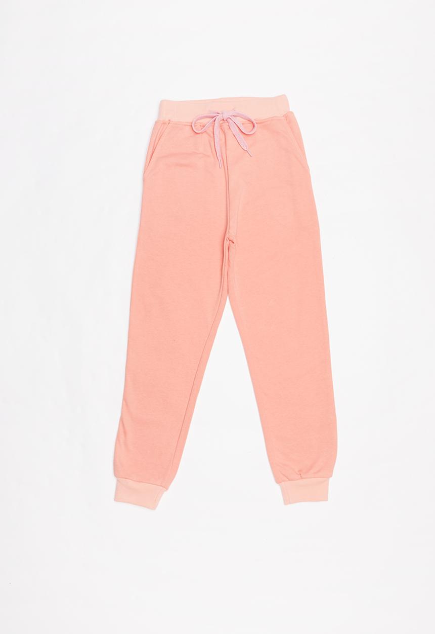 Pop Candy - Girls stripe joggers - pink