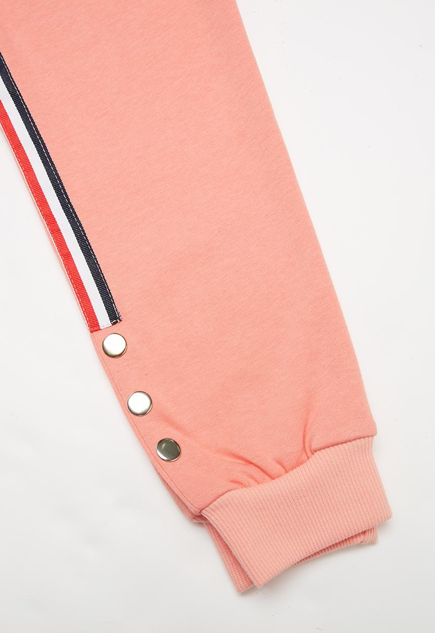 Pop Candy - Girls stripe joggers - pink