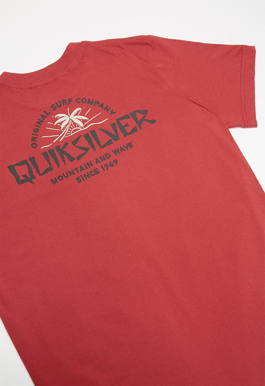 Quiksilver - Rise and shine tee - red