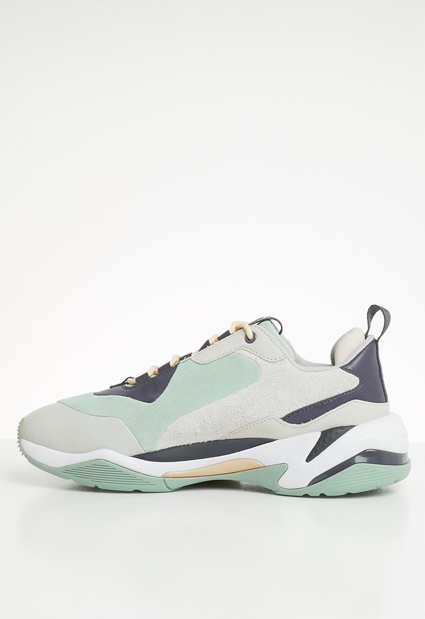 PUMA - Thunder colour block wn's - gray mist & silver peony
