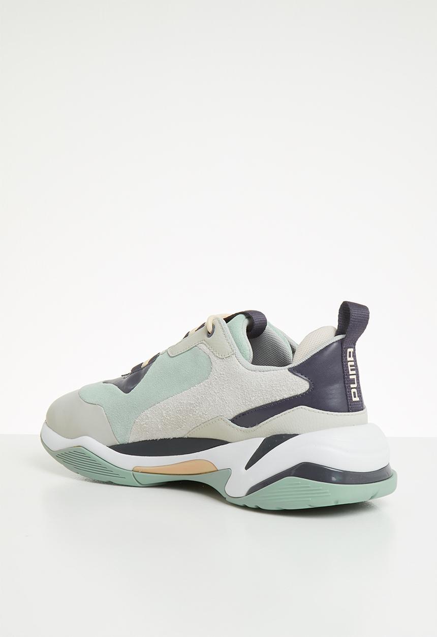 PUMA - Thunder colour block wn's - gray mist & silver peony