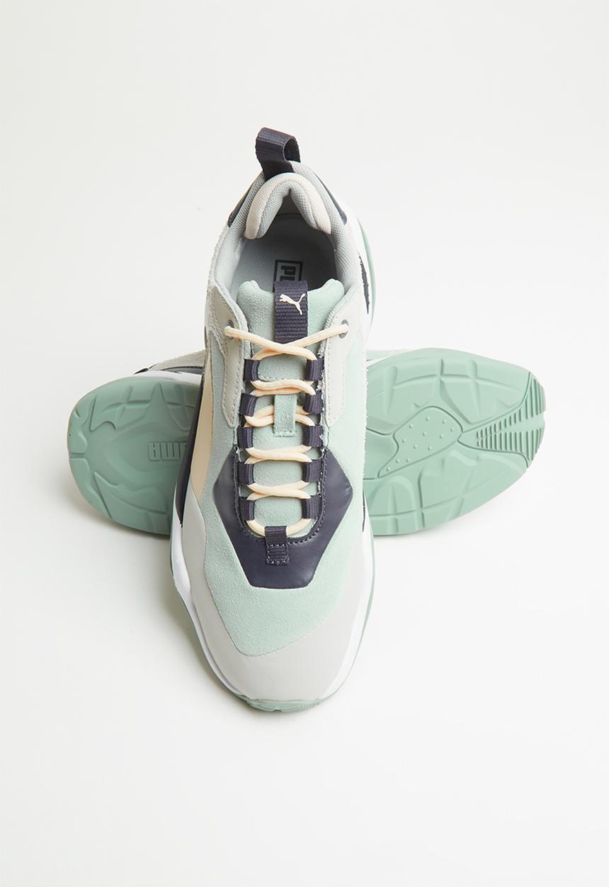 PUMA - Thunder colour block wn's - gray mist & silver peony