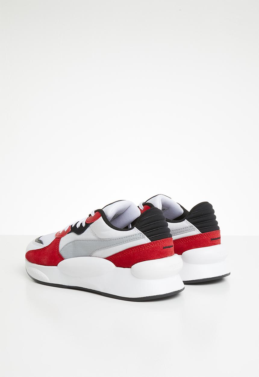 PUMA - Rs 9.8 space jr  - white-high/risk red