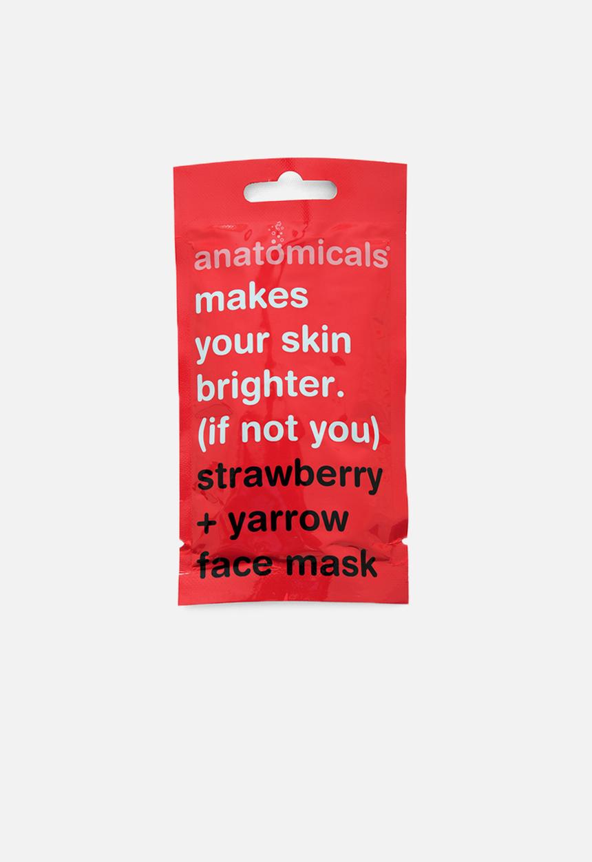anatomicals - Makes Your Skin Brighter Strawberry and Yarrow Face Mask