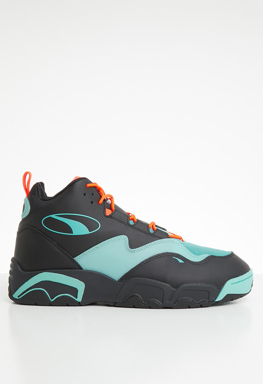 PUMA - Source mid buzzer - puma black/orange/blue turquoise