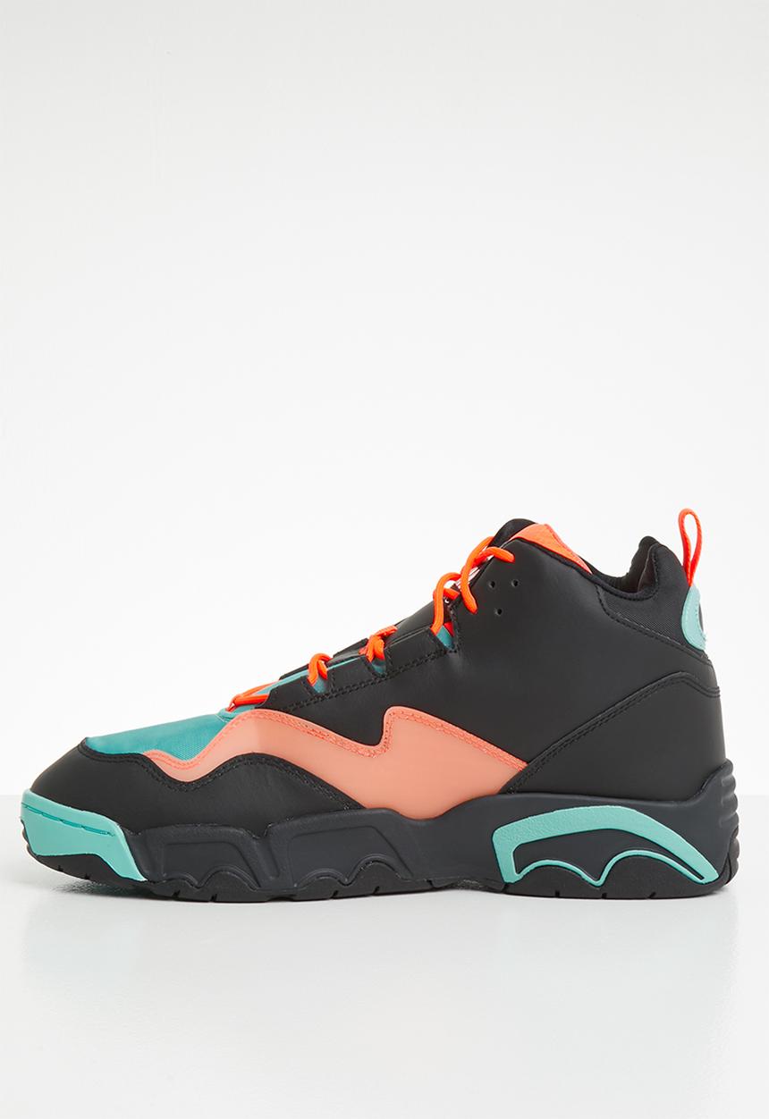 PUMA - Source mid buzzer - puma black/orange/blue turquoise