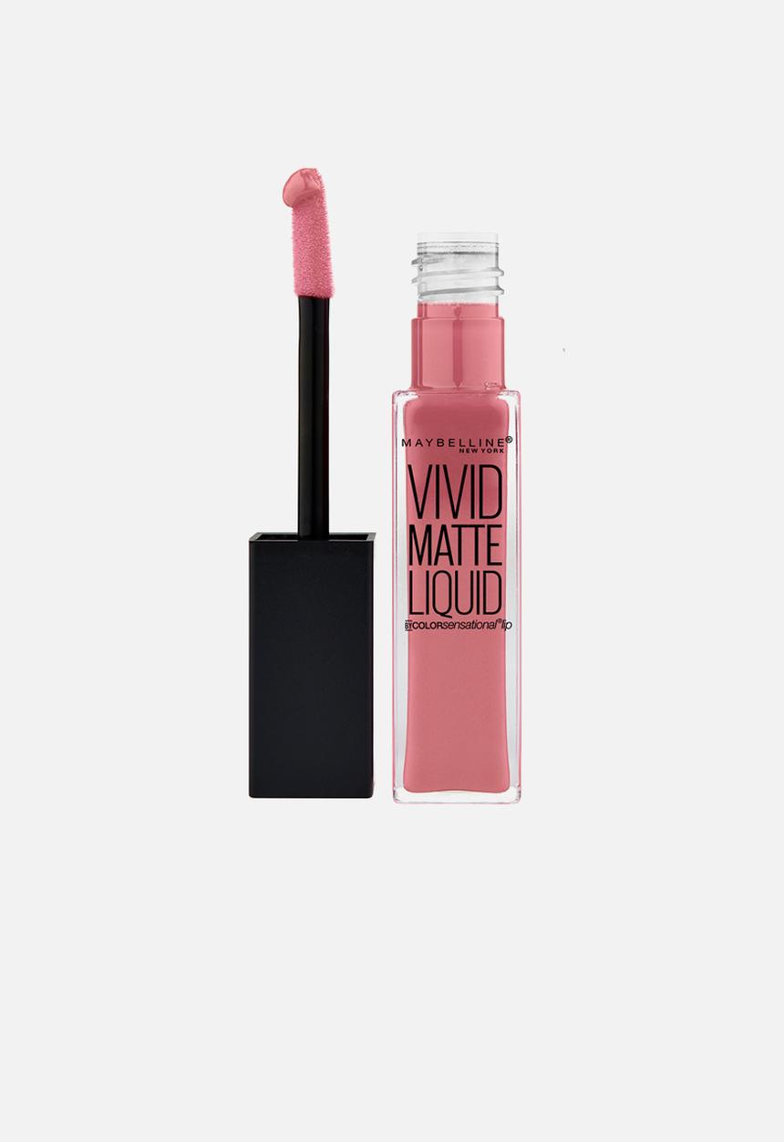 Maybelline - Color Sensational Vivid Matte Liquid Lips - Nude Flush