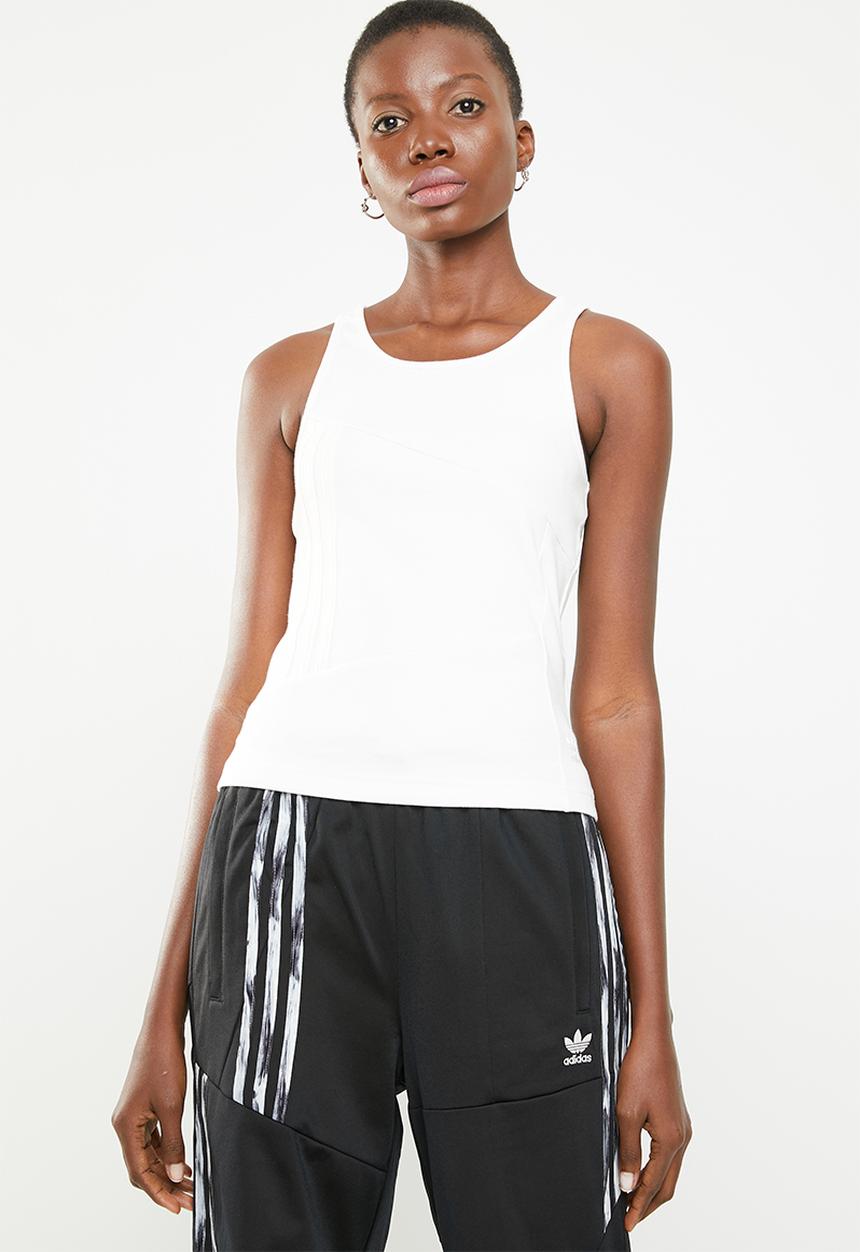 adidas Originals - Danielle cathari x adidas originals tank top - white