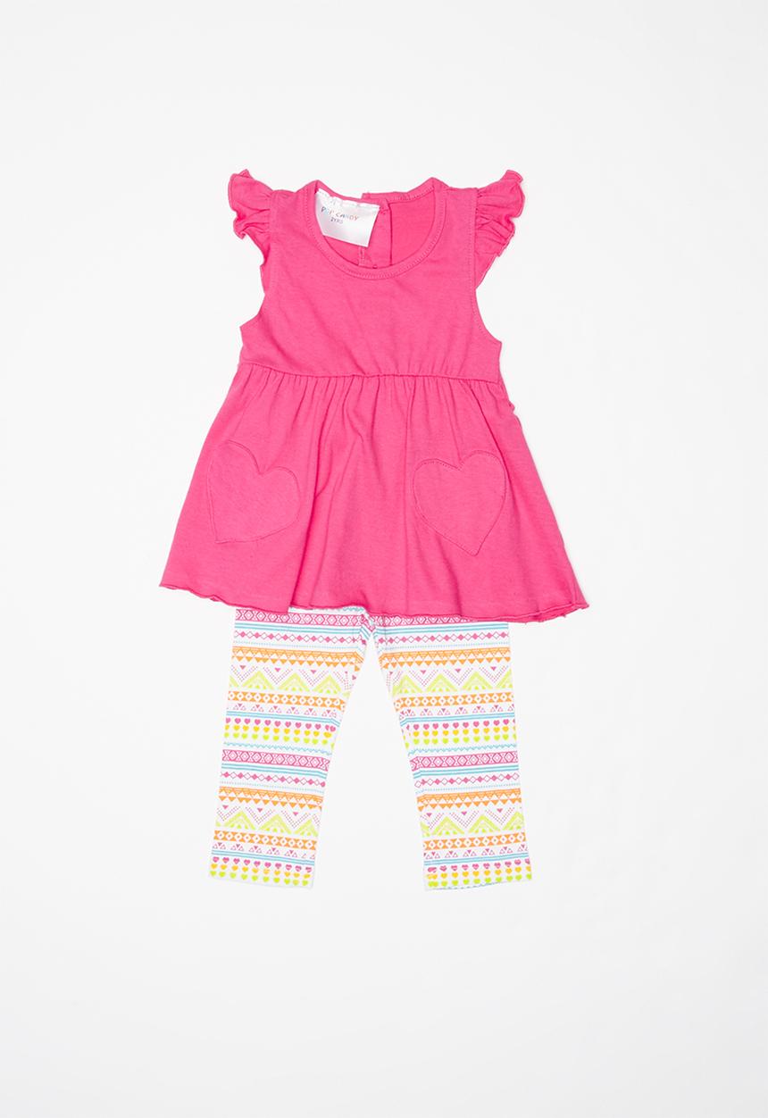 Pop Candy - 2 Piece printed set - multi