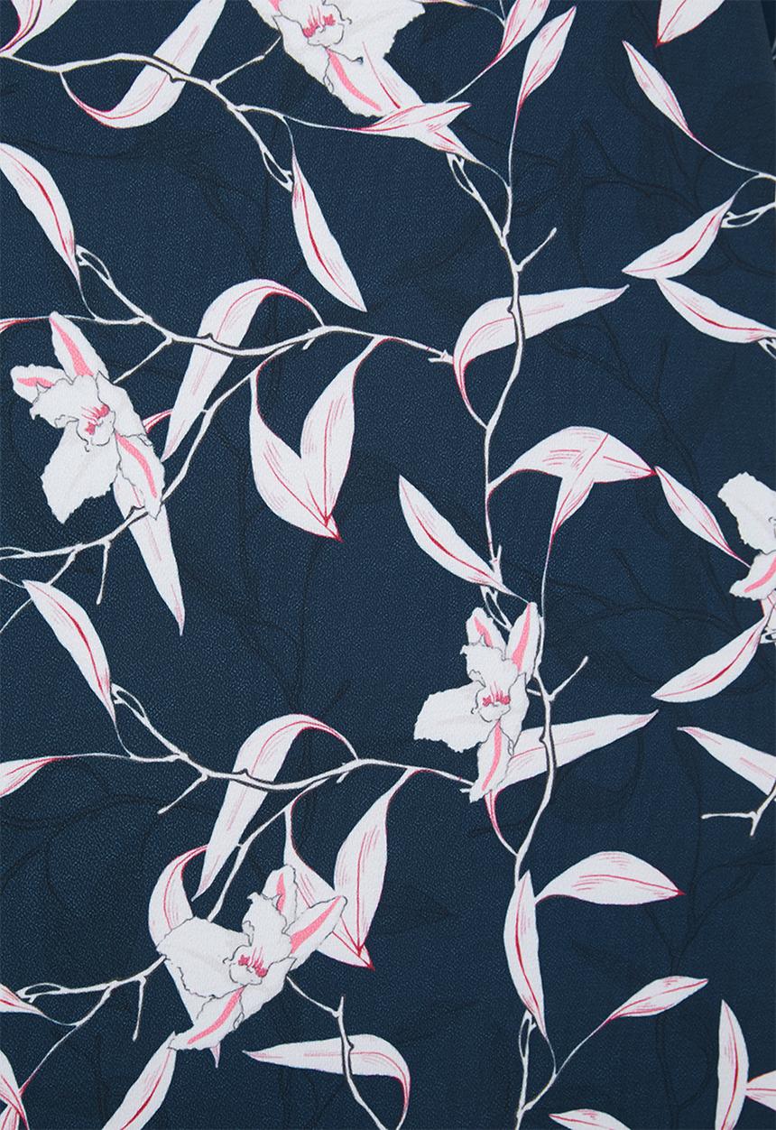 Superbalist - A-line dress with ties - navy