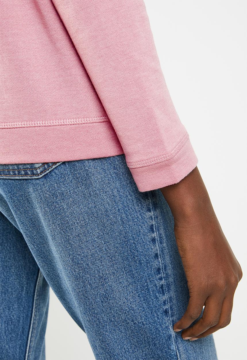 STYLE REPUBLIC - Lace inset sweater - pink