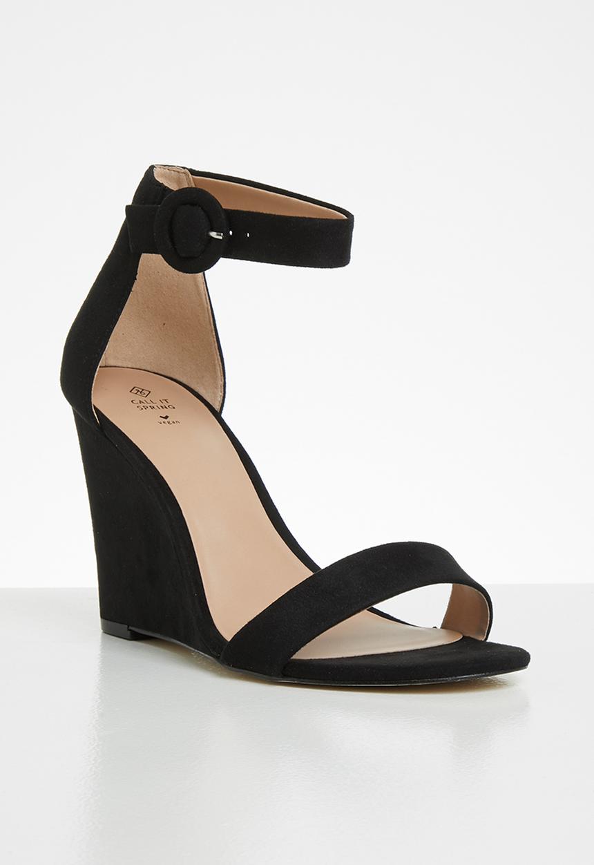 Call It Spring - Portree heel - black