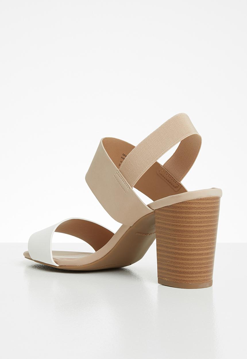 Call It Spring - Rogidae heel - neutral & white