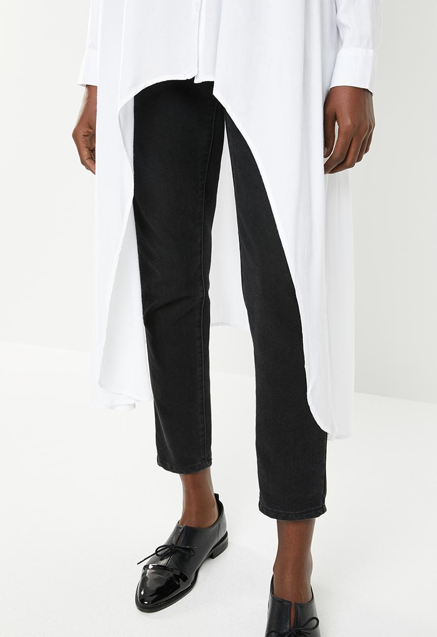 STYLE REPUBLIC - Longer length shirt dress - white