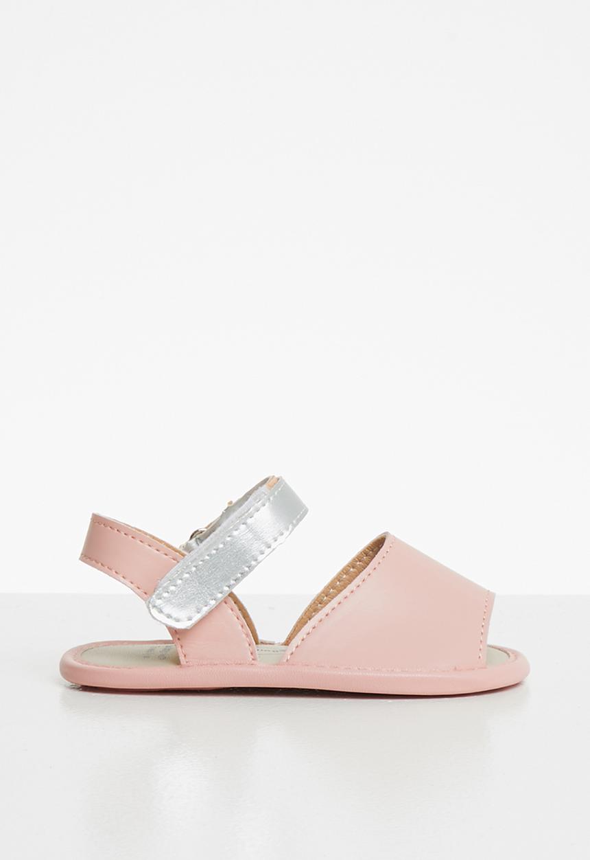 Pop Candy - Velcro strap sandal - pink
