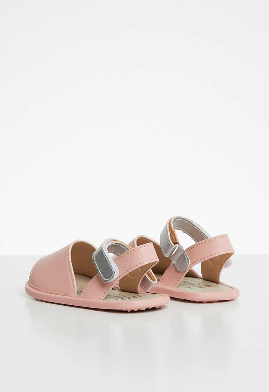Pop Candy - Velcro strap sandal - pink