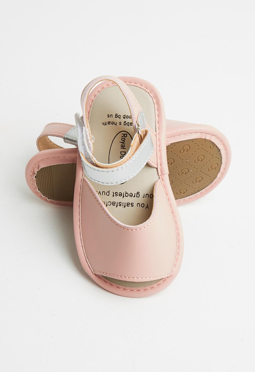Pop Candy - Velcro strap sandal - pink