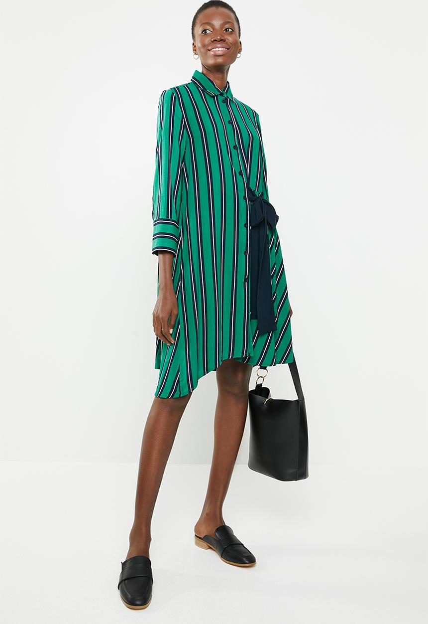 STYLE REPUBLIC - Oversized shirt dress - multi