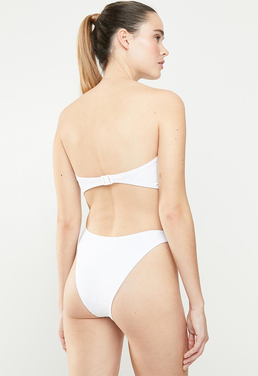 Brave Soul - Summer bikini bottom - white