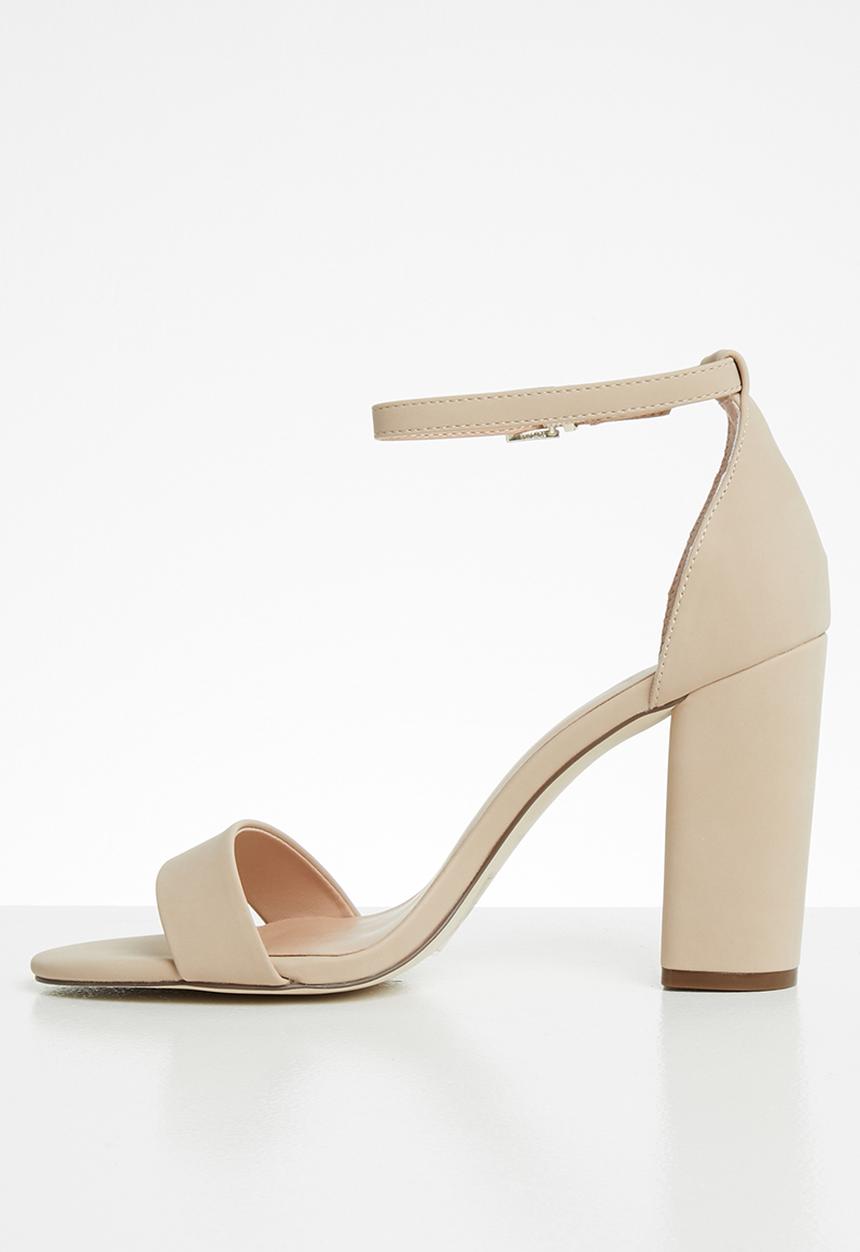 Call It Spring - Tayvia heel - bone