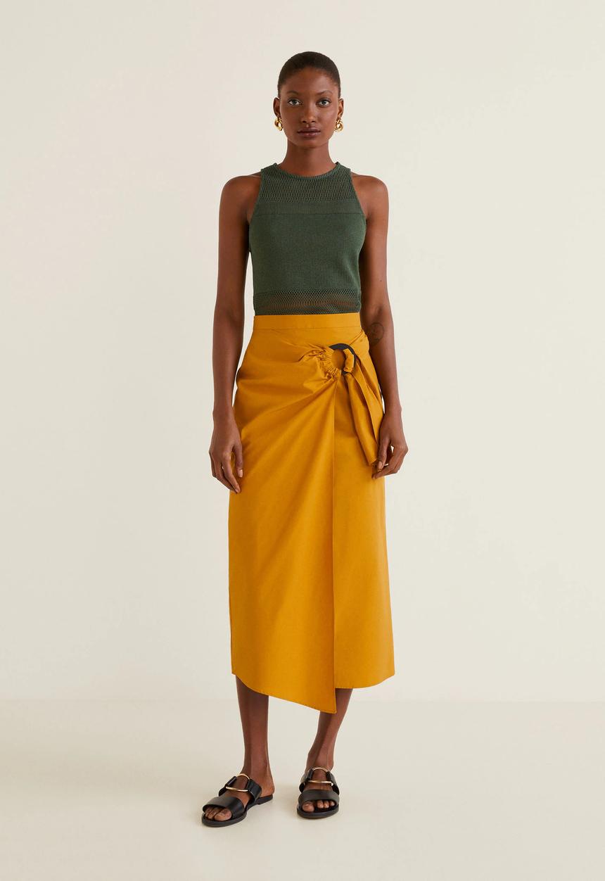 MANGO - Bhavna top - green 