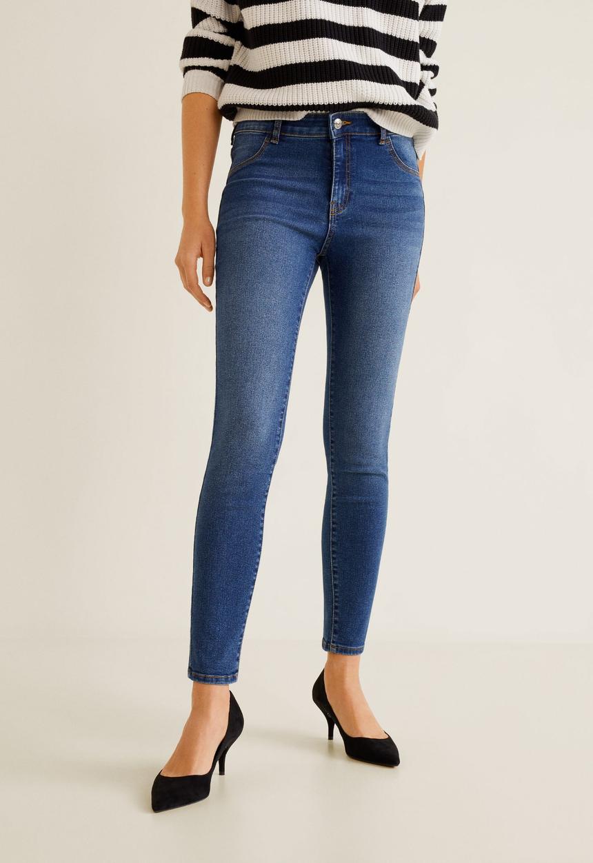 MANGO - Jane skinny jeans - blue