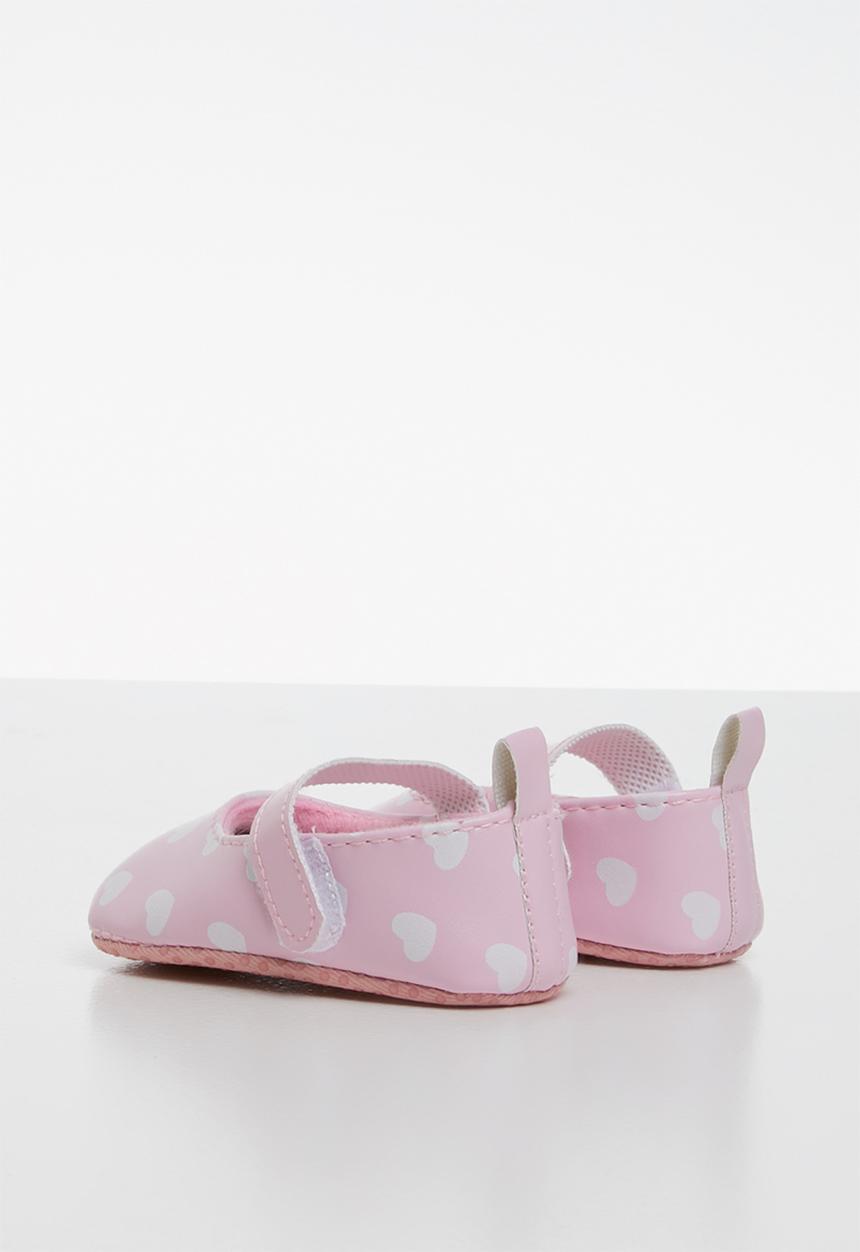 Pop Candy - Printed heart pump - pink