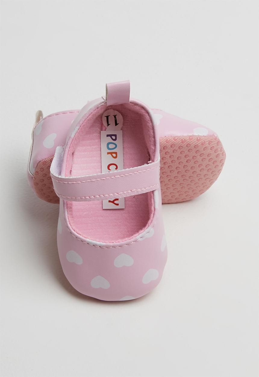 Pop Candy - Printed heart pump - pink