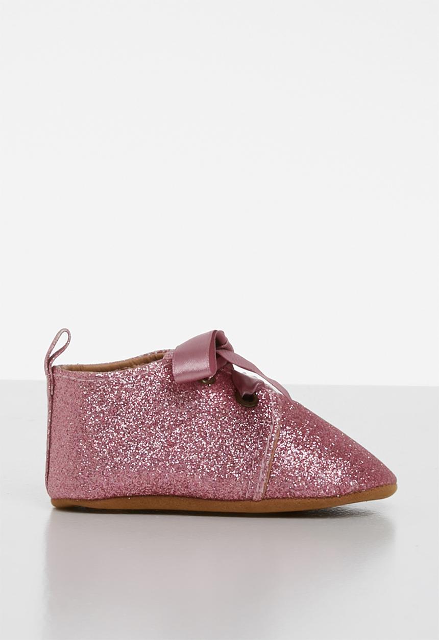 Pop Candy - Glitter pump with bow - pink