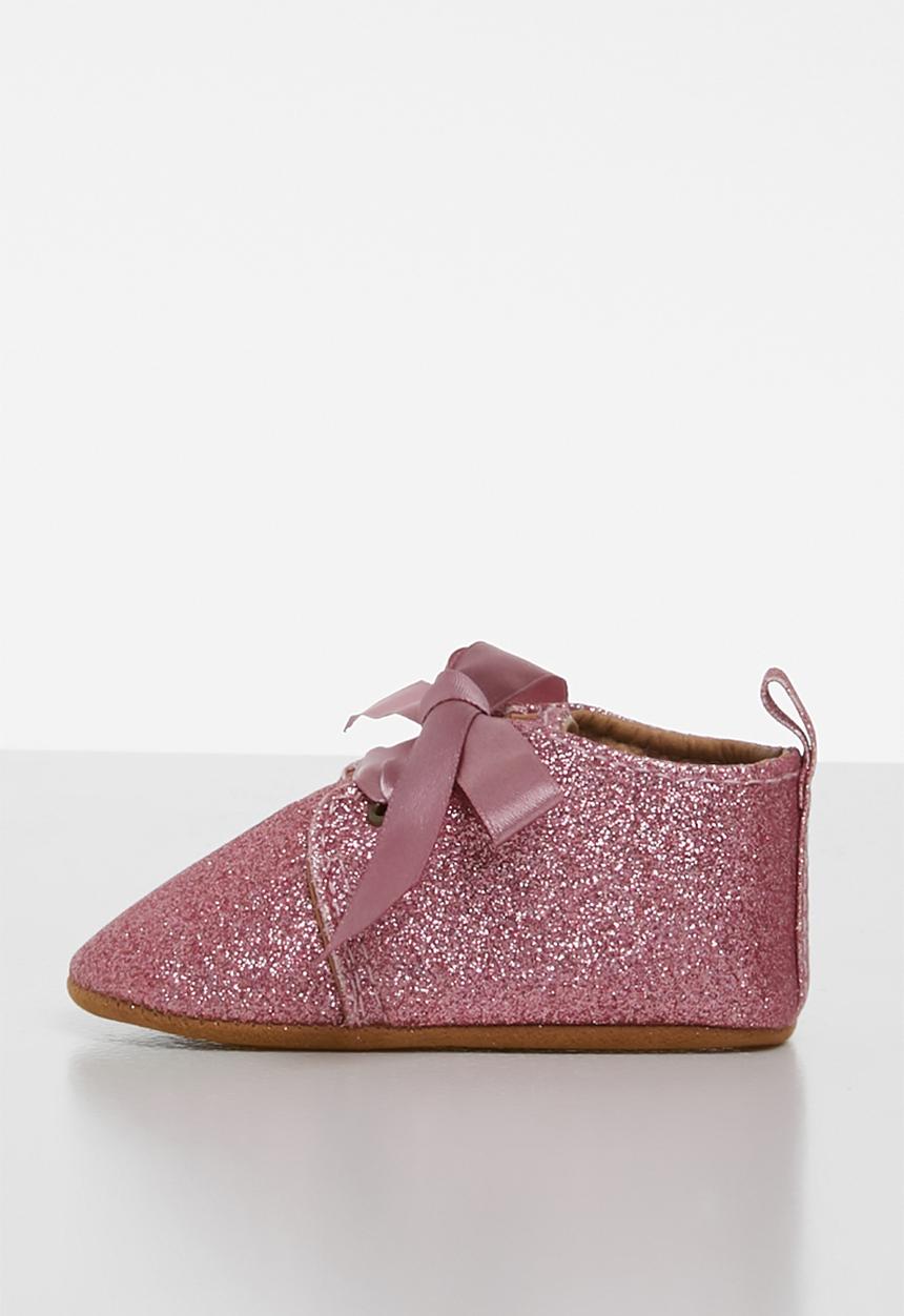 Pop Candy - Glitter pump with bow - pink