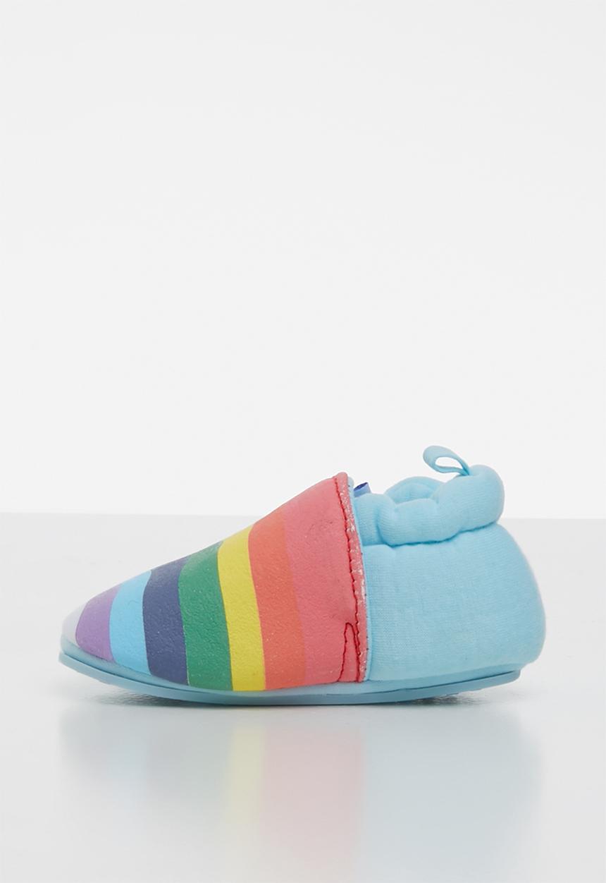 Pop Candy - Rainbow slip on - blue 