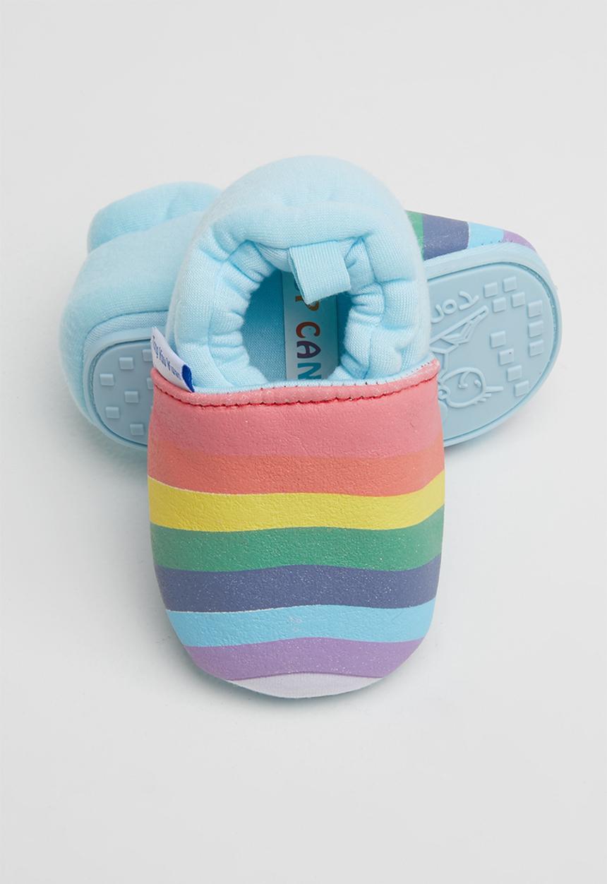 Pop Candy - Rainbow slip on - blue 