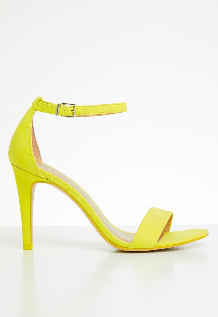 Call It Spring - Ahlberg stiletto heel - neon yellow