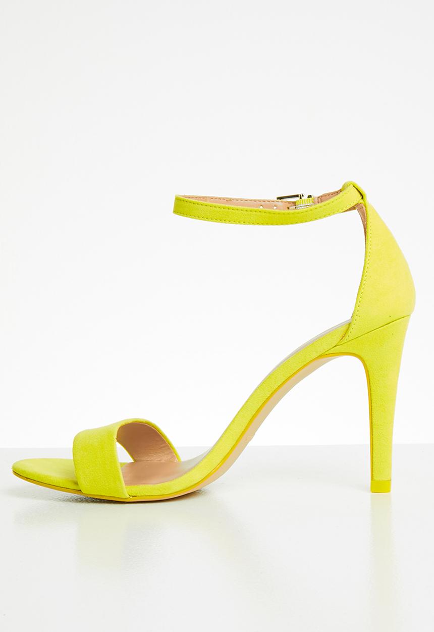 Call It Spring - Ahlberg stiletto heel - neon yellow