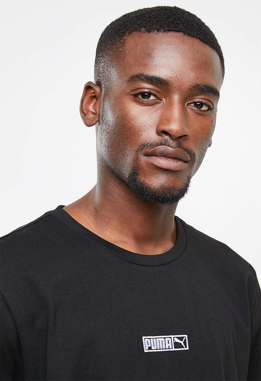 PUMA - Classics logo n.2 tee - black