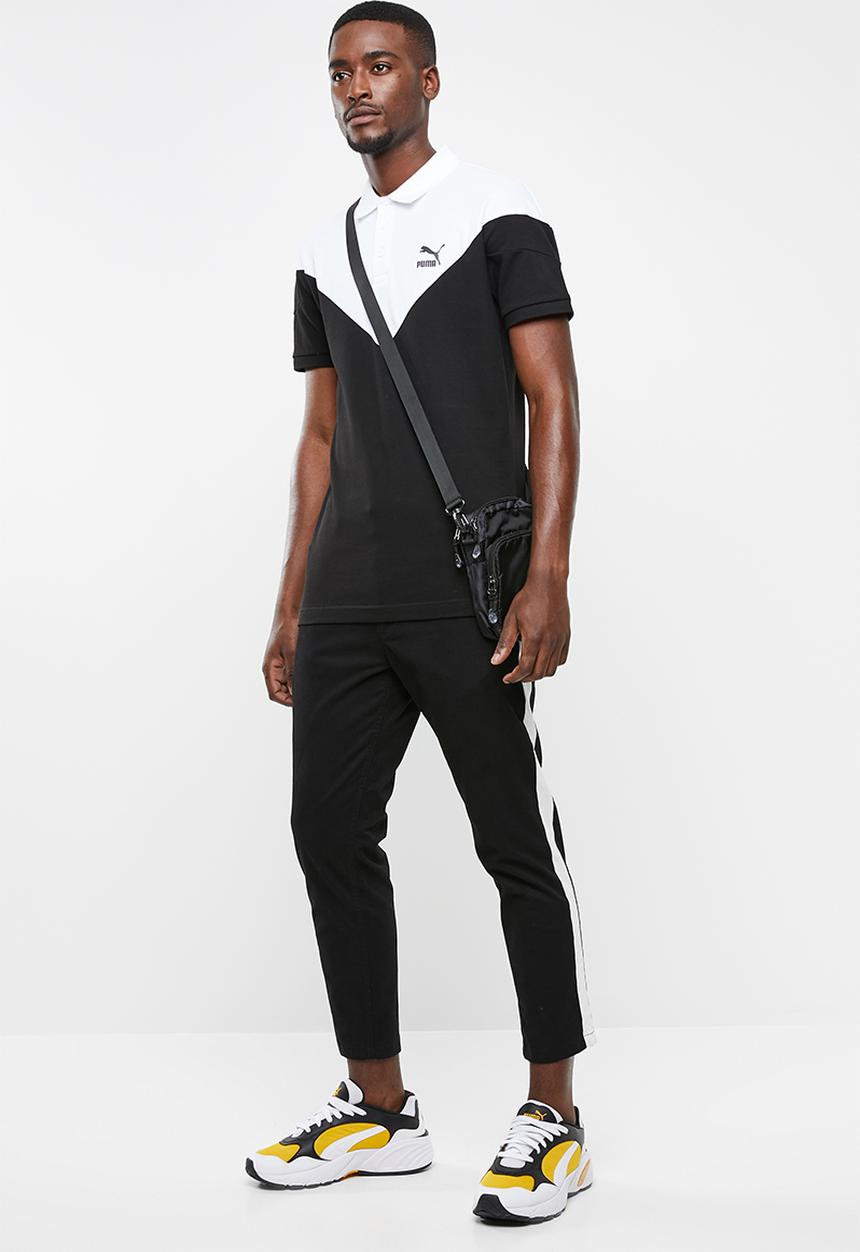 PUMA - Iconic mcs polo pique - black