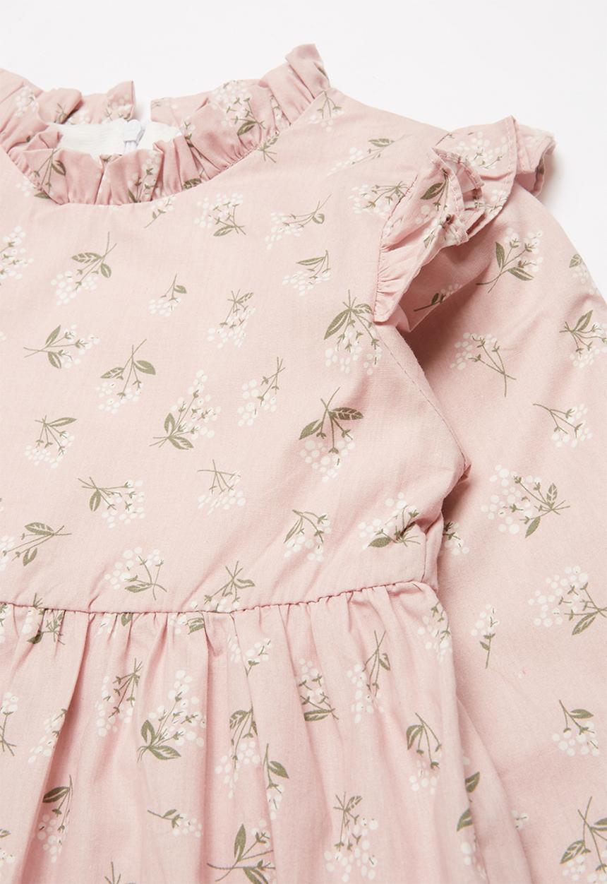 Pop Candy - Printed frill dress - pink