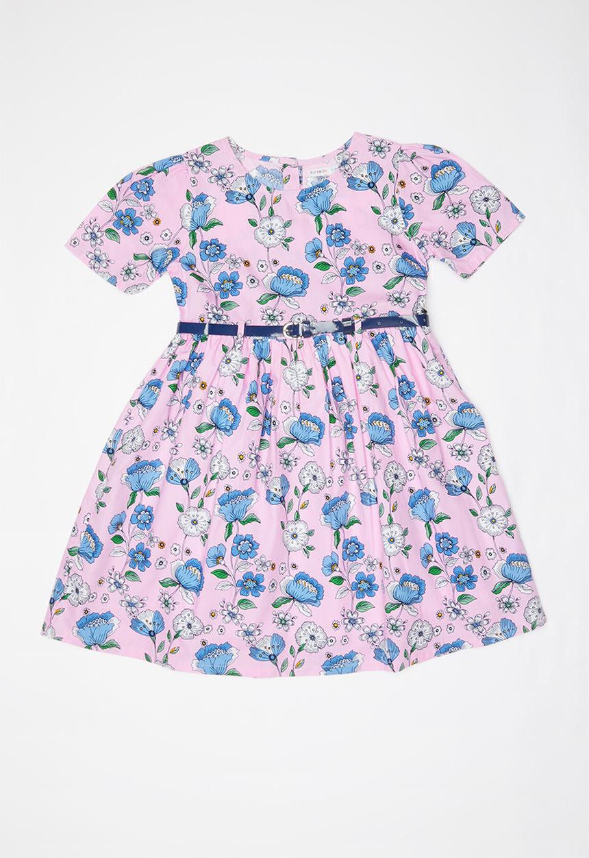 Pop Candy - Floral printed dress - purple