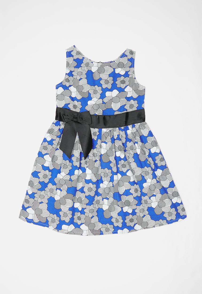 Pop Candy - Floral printed dress - blue