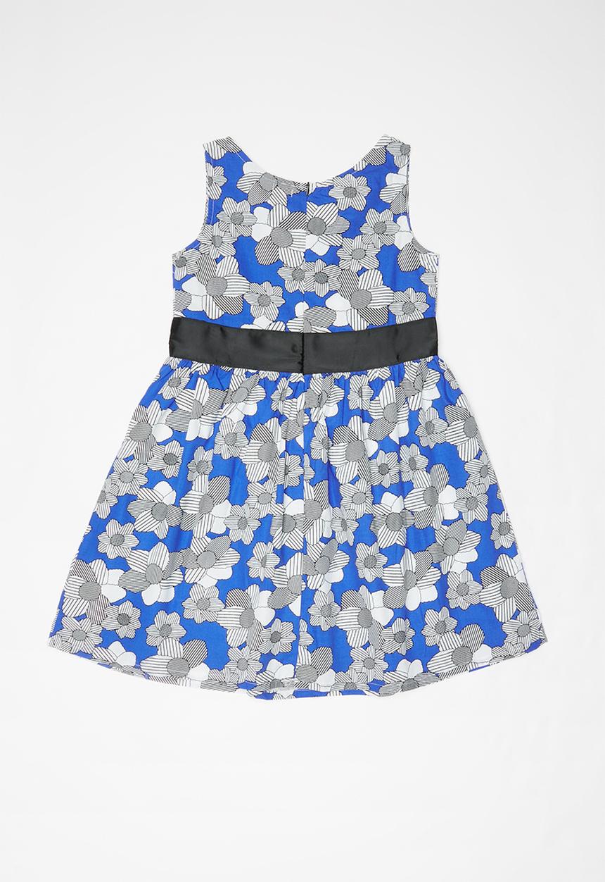 Pop Candy - Floral printed dress - blue