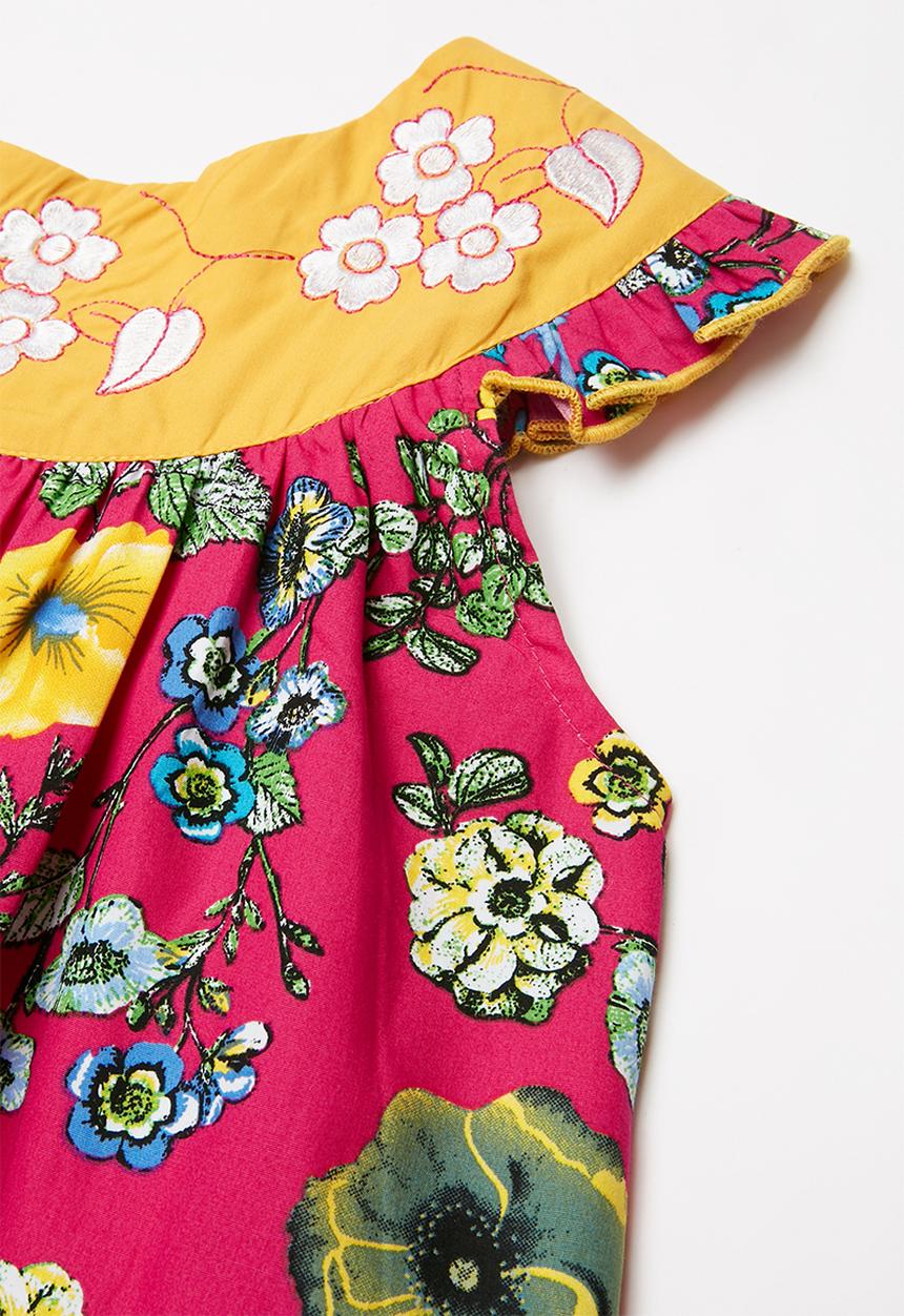 Pop Candy - Floral printed dress - pink