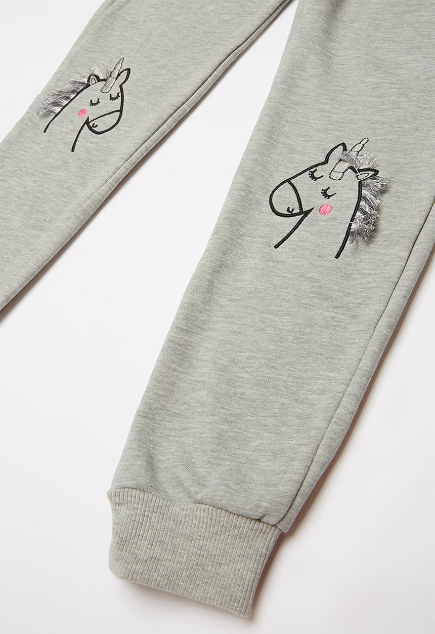 Pop Candy - Unicorn jogger - grey