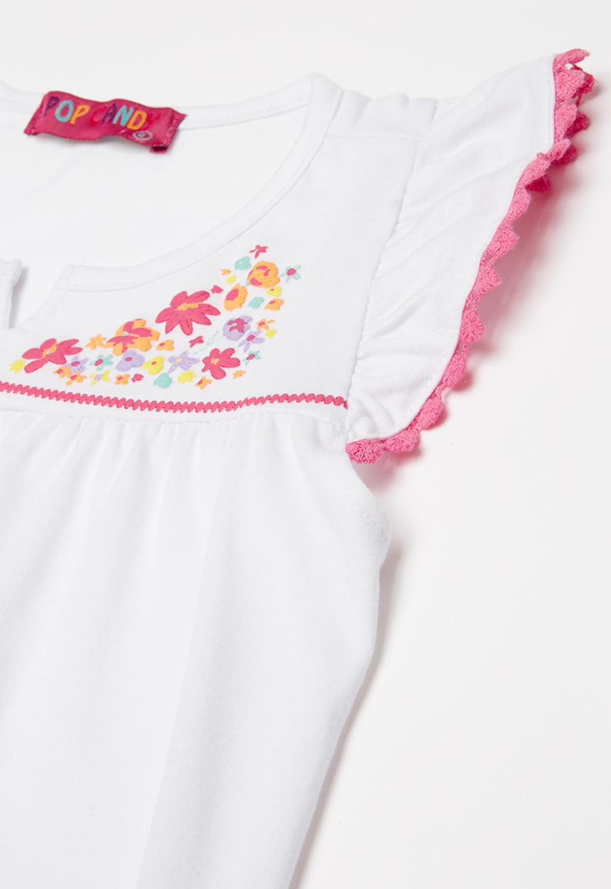 Pop Candy - Girls T-shirt - white