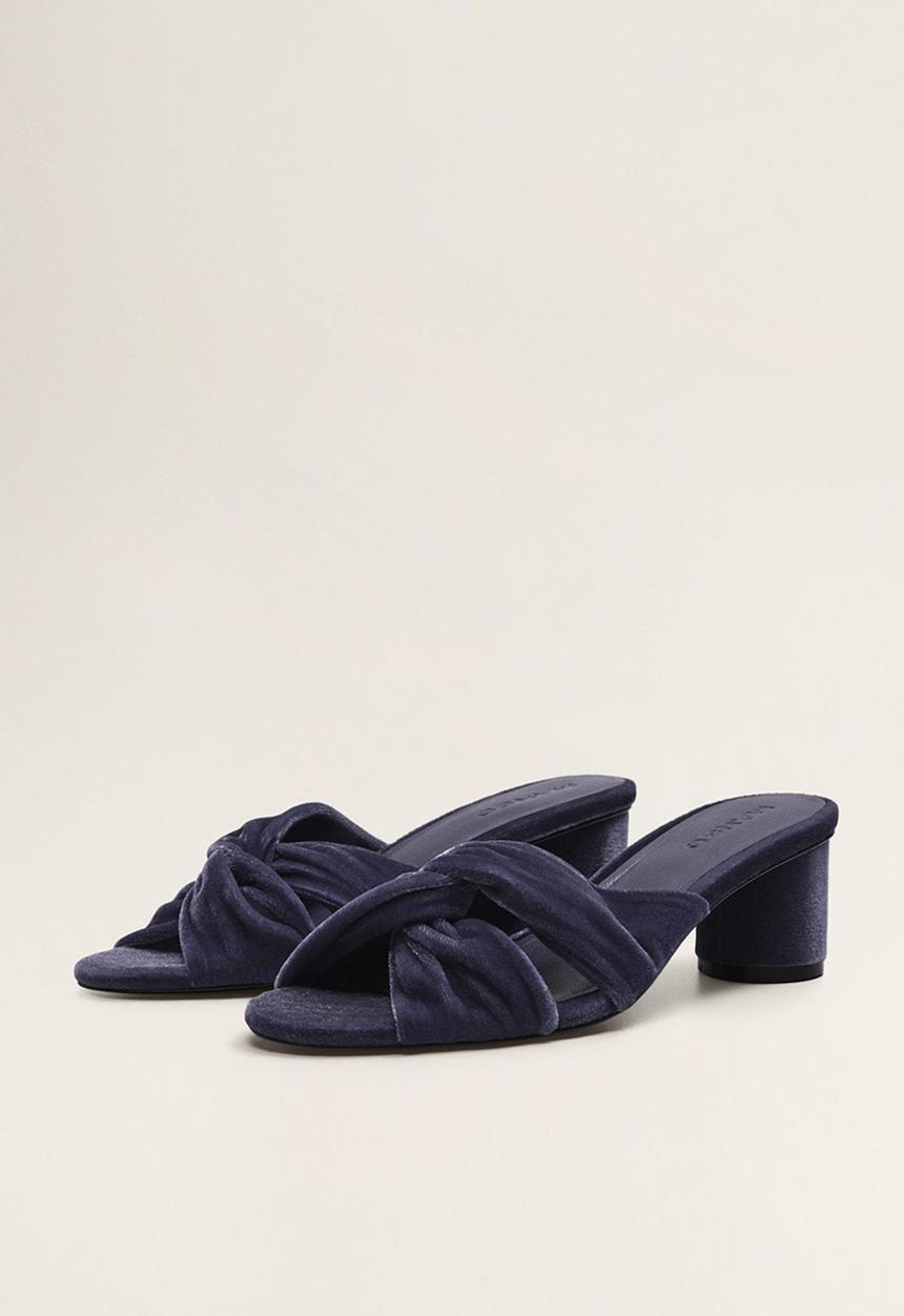 MANGO - Victoria heel - dark blue