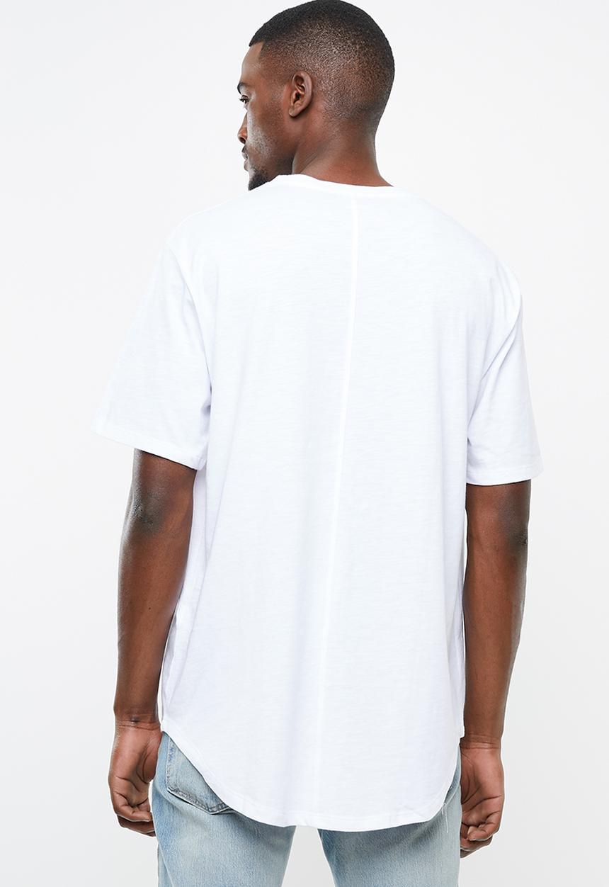 STYLE REPUBLIC - Scoop neck tee - white