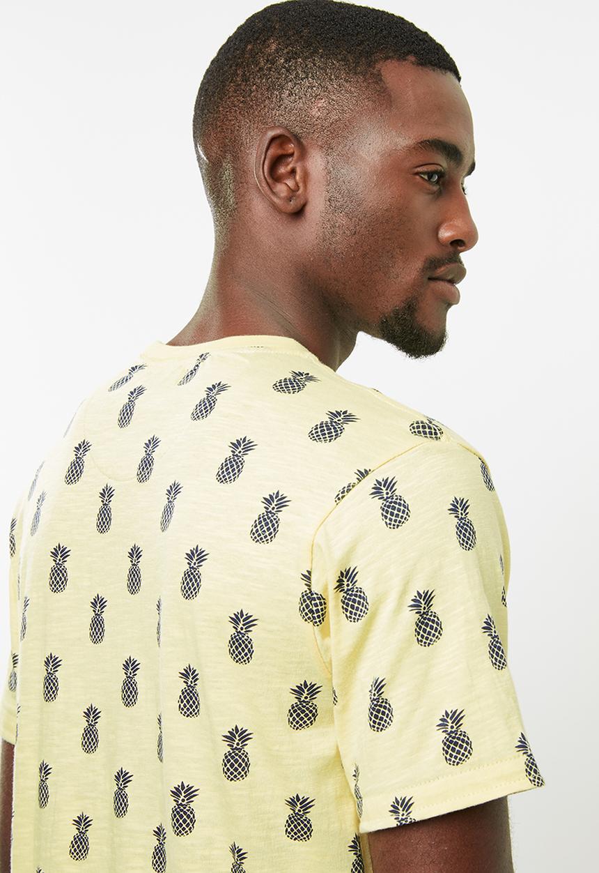 STYLE REPUBLIC - Holmes printed tee - yellow
