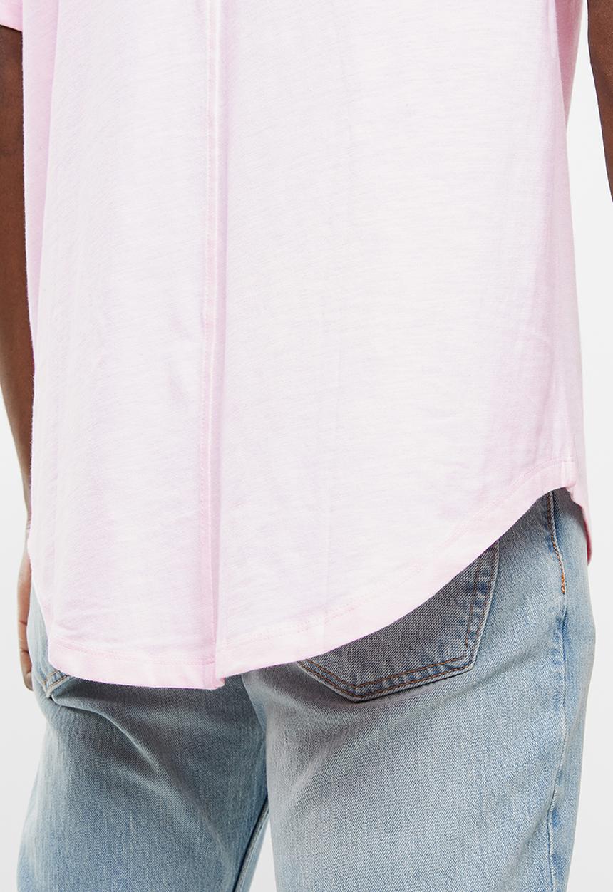 STYLE REPUBLIC - Scoop neck tee - pink